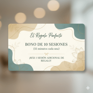 Bono de 10 sesiones (55 min) + 1 sesión de regalo
